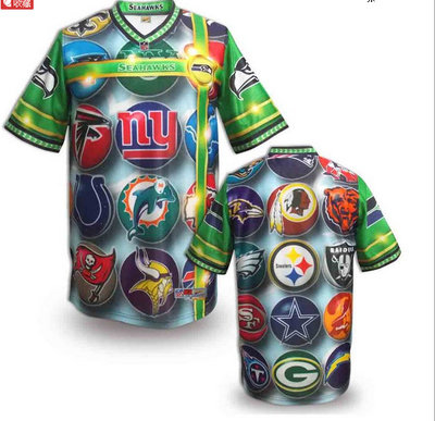 Nike Seattle Seahawks Customized Jersey (20) Nike Seattle Seahawks Customized Jersey (20)