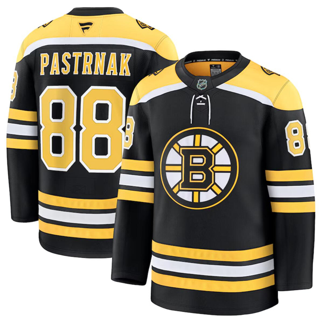 Men's Boston Bruins Active Player Custom Black 2024-25 Home Stitched Hockey Jersey Men's Boston Bruins Active Player Custom Black 2024-25 Home Stitched Hockey Jersey