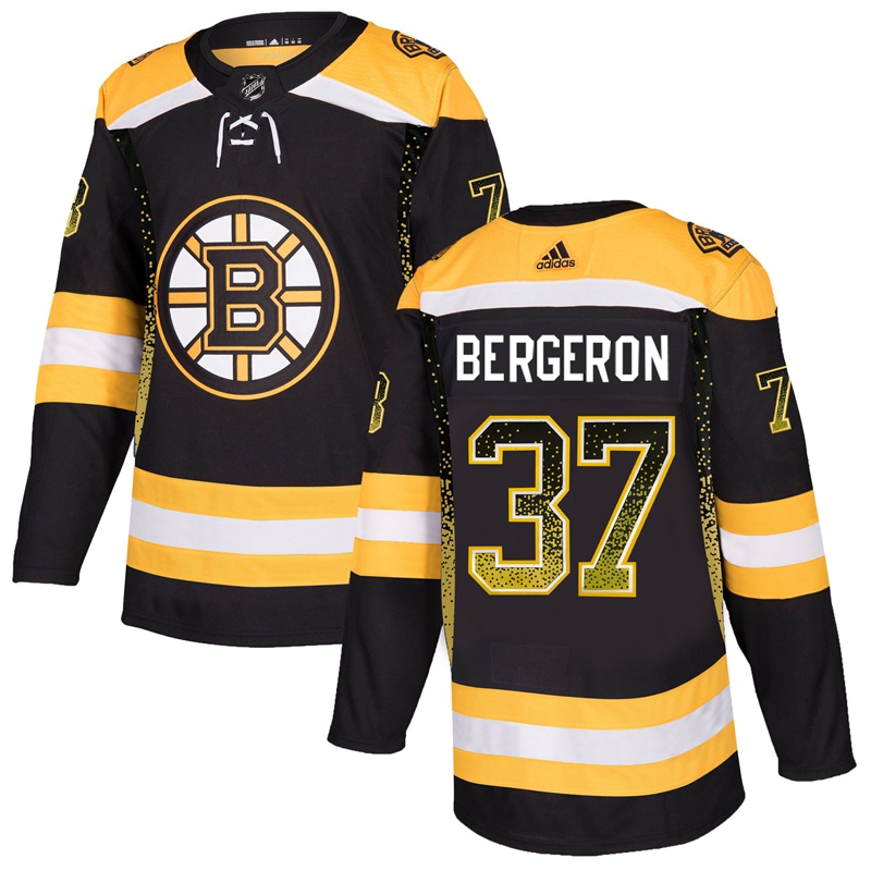 Bruins 37 Patrice Bergeron Black Drift Fashion Adidas Jersey Bruins 37 Patrice Bergeron Black Drift Fashion Adidas Jersey