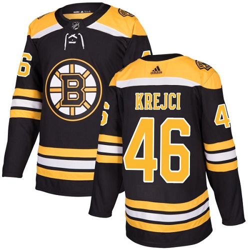 Adidas Bruins #46 David Krejci Black Home Authentic Stitched NHL Jersey Adidas Bruins #46 David Krejci Black Home Authentic Stitched NHL Jersey