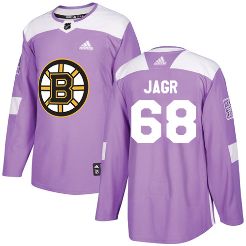 Adidas Bruins #68 Jaromir Jagr Purple Authentic Fights Cancer Stitched NHL Jersey Adidas Bruins #68 Jaromir Jagr Purple Authentic Fights Cancer Stitched NHL Jersey