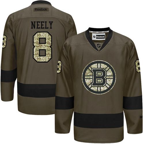 Bruins #8 Cam Neely Green Salute to Service Stitched NHL Jersey Bruins #8 Cam Neely Green Salute to Service Stitched NHL Jersey