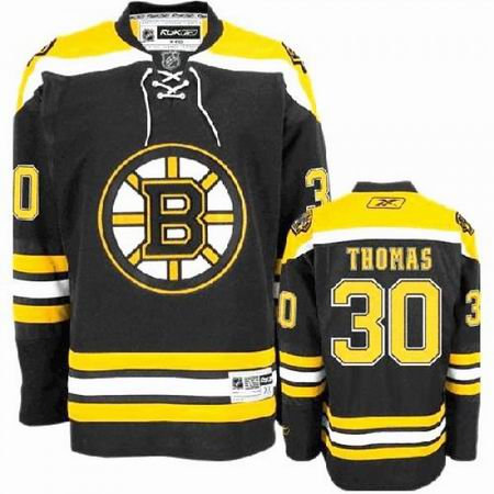 Boston Bruins 30 Tim Thomas Black Home NHL Jersey Boston Bruins 30 Tim Thomas Black Home NHL Jersey