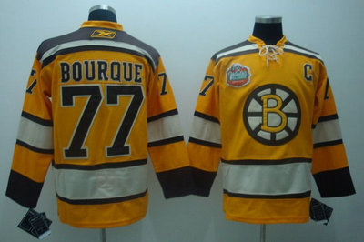Boston Bruins 77 BOURQUE Yellow WINTER CLASSIC VINTAGE jerseys Boston Bruins 77 BOURQUE Yellow WINTER CLASSIC VINTAGE jerseys