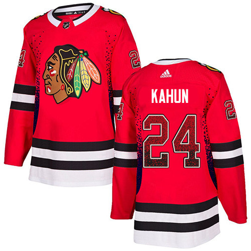 Adidas Blackhawks #24 Dominik Kahun Red Home Authentic Drift Fashion Stitched NHL Jersey Adidas Blackhawks #24 Dominik Kahun Red Home Authentic Drift Fashion Stitched NHL Jersey