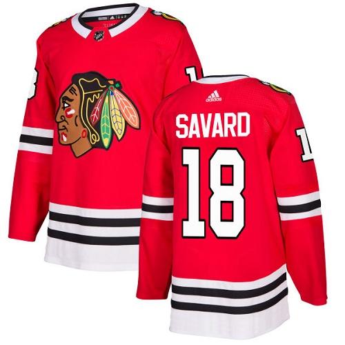 Adidas Blackhawks #18 Denis Savard Red Home Authentic Stitched NHL Jersey Adidas Blackhawks #18 Denis Savard Red Home Authentic Stitched NHL Jersey