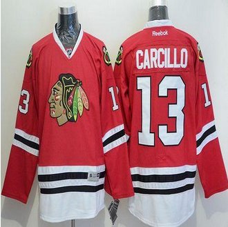 Chicago Blackhawks #13 Daniel Carcillo Red Stitched NHL Jersey Chicago Blackhawks #13 Daniel Carcillo Red Stitched NHL Jersey