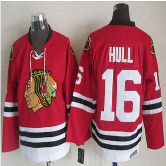 Chicago Blackhawks #16 Bobby Hull Red CCM Throwback Stitched NHL Jersey Chicago Blackhawks #16 Bobby Hull Red CCM Throwback Stitched NHL Jersey