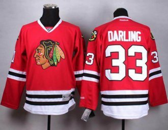 Chicago Blackhawks #33 Scott Darling Red Home Stitched NHL Jersey Chicago Blackhawks #33 Scott Darling Red Home Stitched NHL Jersey