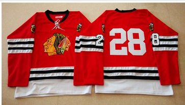Mitchell And Ness 1960-61 Chicago Blackhawks #28 Steve Larmer Red Stitched NHL Jersey Mitchell And Ness 1960-61 Chicago Blackhawks #28 Steve Larmer Red Stitched NHL Jersey