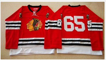 Mitchell And Ness 1960-61 Chicago Blackhawks #65 Andrew Shaw Red Stitched NHL Jersey Mitchell And Ness 1960-61 Chicago Blackhawks #65 Andrew Shaw Red Stitched NHL Jersey