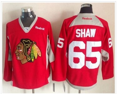 Chicago Blackhawks #65 Andrew Shaw Red Hockey Fights Cancer Stitched NHL Jersey