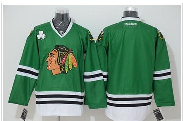 Chicago Blackhawks Blank Stitched Green NHL Jersey Chicago Blackhawks Blank Stitched Green NHL Jersey