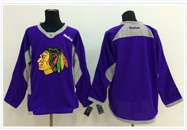 Chicago Blackhawks Blank Purple Hockey Fights Cancer Stitched NHL Jersey Chicago Blackhawks Blank Purple Hockey Fights Cancer Stitched NHL Jersey