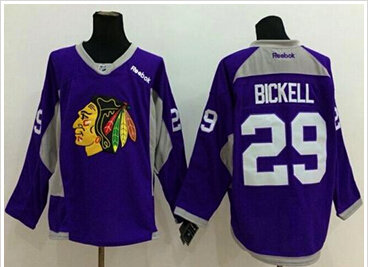 Chicago Blackhawks #29 Bryan Bickell Purple Hockey Fights Cancer Stitched NHL Jersey Chicago Blackhawks #29 Bryan Bickell Purple Hockey Fights Cancer Stitched NHL Jersey