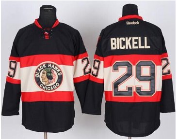 Chicago Blackhawks #29 Bryan Bickell Black New Third Stitched NHL Jersey Chicago Blackhawks #29 Bryan Bickell Black New Third Stitched NHL Jersey