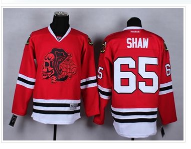 Chicago Blackhawks #65 Andrew Shaw Red(Red Skull) Stitched NHL Jersey Chicago Blackhawks #65 Andrew Shaw Red(Red Skull) Stitched NHL Jersey
