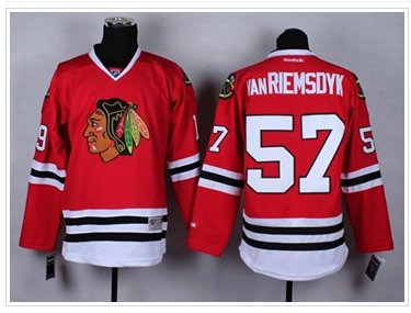 Chicago Blackhawks #57 Trevor Van Riemsdyk Red Stitched NHL Jersey Chicago Blackhawks #57 Trevor Van Riemsdyk Red Stitched NHL Jersey