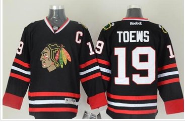 Chicago Blackhawks #19 Jonathan Toews Black Stitched NHL Jersey Chicago Blackhawks #19 Jonathan Toews Black Stitched NHL Jersey