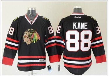 Chicago Blackhawks #88 Patrick Kane Black Stitched NHL Jersey Chicago Blackhawks #88 Patrick Kane Black Stitched NHL Jersey