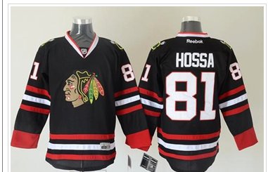Chicago Blackhawks #81 Marian Hossa Black Stitched NHL Jersey Chicago Blackhawks #81 Marian Hossa Black Stitched NHL Jersey