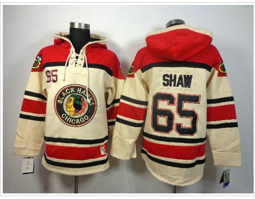 Chicago Blackhawks #65 Andrew Shaw White Sawyer Hooded Sweatshirt NHL Jersey Chicago Blackhawks #65 Andrew Shaw White Sawyer Hooded Sweatshirt NHL Jersey