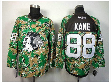 Chicago Blackhawks #88 Patrick Kane Camo Veterans Day Practice NHL Jersey Chicago Blackhawks #88 Patrick Kane Camo Veterans Day Practice NHL Jersey
