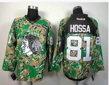 Chicago Blackhawks #81 Marian Hossa Camo Veterans Day Practice NHL Jersey Chicago Blackhawks #81 Marian Hossa Camo Veterans Day Practice NHL Jersey