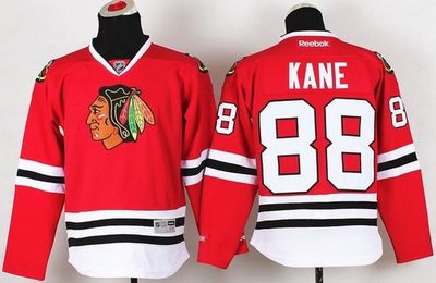 Youth NHL Chicago Blackhawks #88 Patrick Kane Red Jersey Youth NHL Chicago Blackhawks #88 Patrick Kane Red Jersey