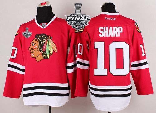 Chicago Blackhawks #10 Patrick Sharp Red With Stanley Cup Finals NHL Jersey Chicago Blackhawks #10 Patrick Sharp Red With Stanley Cup Finals NHL Jersey