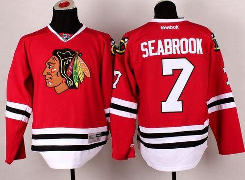 Chicago Blackhawks #7 Brent Seabrook Red NHL Jersey Chicago Blackhawks #7 Brent Seabrook Red NHL Jersey