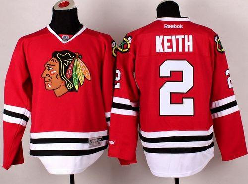 Chicago Blackhawks #2 Duncan Keith Red NHL Jersey Chicago Blackhawks #2 Duncan Keith Red NHL Jersey