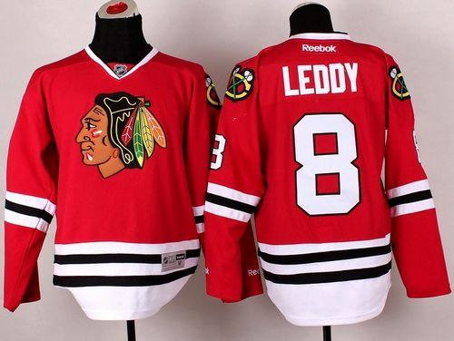 Chicago Blackhawks #8 Nick Leddy Red NHL Jersey Chicago Blackhawks #8 Nick Leddy Red NHL Jersey
