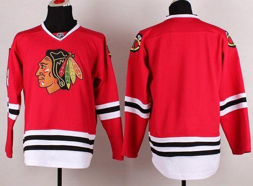 Chicago Blackhawks Blank Red NHL Jersey Chicago Blackhawks Blank Red NHL Jersey