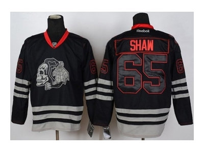 nhl jerseys chicago blackhawks #65 shaw black ice(the skeleton head) nhl jerseys chicago blackhawks #65 shaw black ice(the skeleton head)