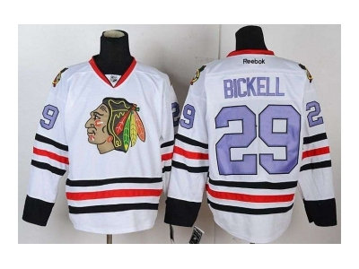 nhl jerseys chicago blackhawks #29 bickell white(number purple) nhl jerseys chicago blackhawks #29 bickell white(number purple)