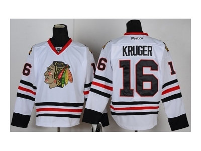 nhl jerseys chicago blackhawks #16 kruger white(kruger) nhl jerseys chicago blackhawks #16 kruger white(kruger)