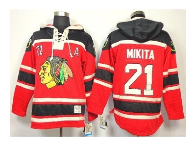 nhl jerseys chicago blackhawks #21 mikita red(pullover hooded sweatshirt patch A) nhl jerseys chicago blackhawks #21 mikita red(pullover hooded sweatshirt patch A)