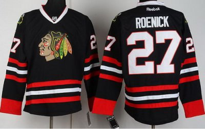 Chicago Blackhawks 27 Jeremy Roenick Black NHL Jerseys Chicago Blackhawks 27 Jeremy Roenick Black NHL Jerseys