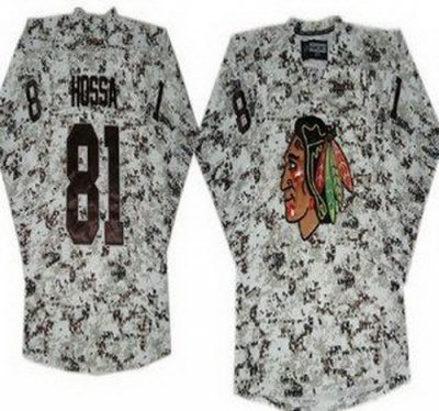 Chicago Blackhawks 81 Marian Hossa White Camo NHL Jerseys Chicago Blackhawks 81 Marian Hossa White Camo NHL Jerseys