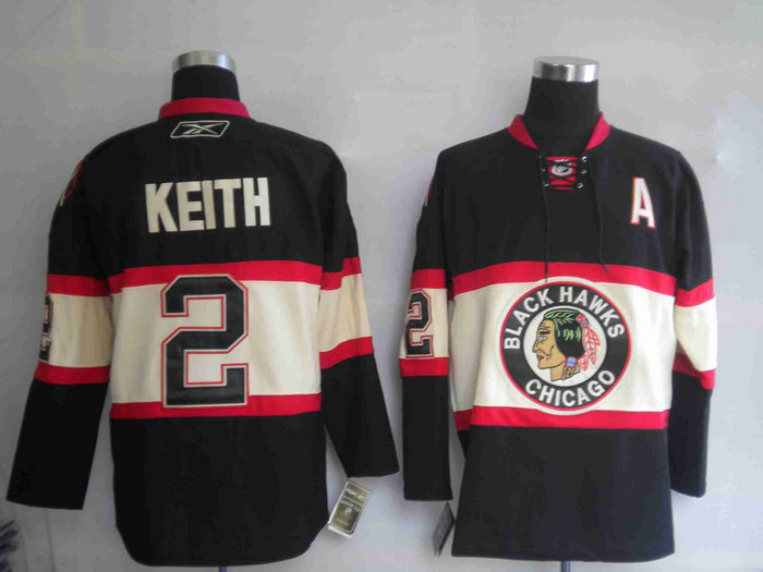 NHL Jerseys Chicago Blackhawks 2 KEITH black NHL Jerseys Chicago Blackhawks 2 KEITH black