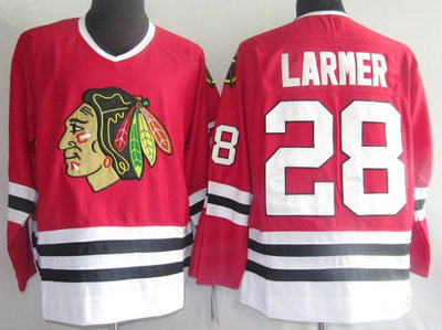 NHL Jerseys Chicago Blackhawks 28# LARMER Red【CCM NHL Jerseys Chicago Blackhawks 28# LARMER Red【CCM