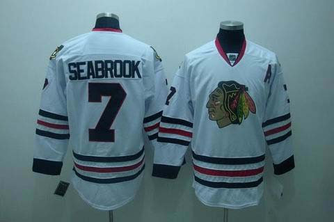 nhl chicago blackhawks #7 seabrook white nhl chicago blackhawks #7 seabrook white