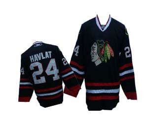 Chicago Blackhawks 24 Havlat black