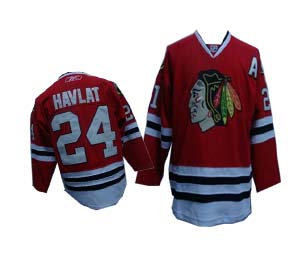 Chicago Blackhawks 24 HAVLAT red Chicago Blackhawks 24 HAVLAT red