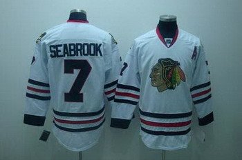 Chicago Blackhawks 7 Brent Seabrook white Jerseys Chicago Blackhawks 7 Brent Seabrook white Jerseys