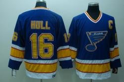 Chicago Blackhawks #16 Bobby Hull blue jerseys