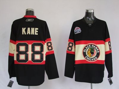 Jerseys Chicago Blackhawks 88 Patrick Kane Black