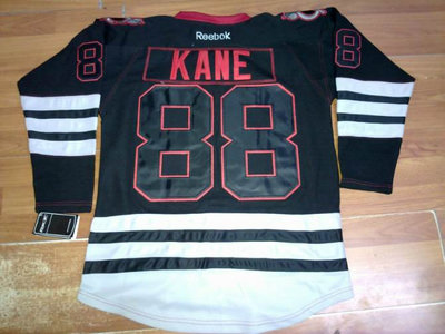 NHL Jerseys Chicago Blackhawks 88# kane black