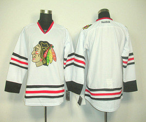 Chicago Blackhawks blank white